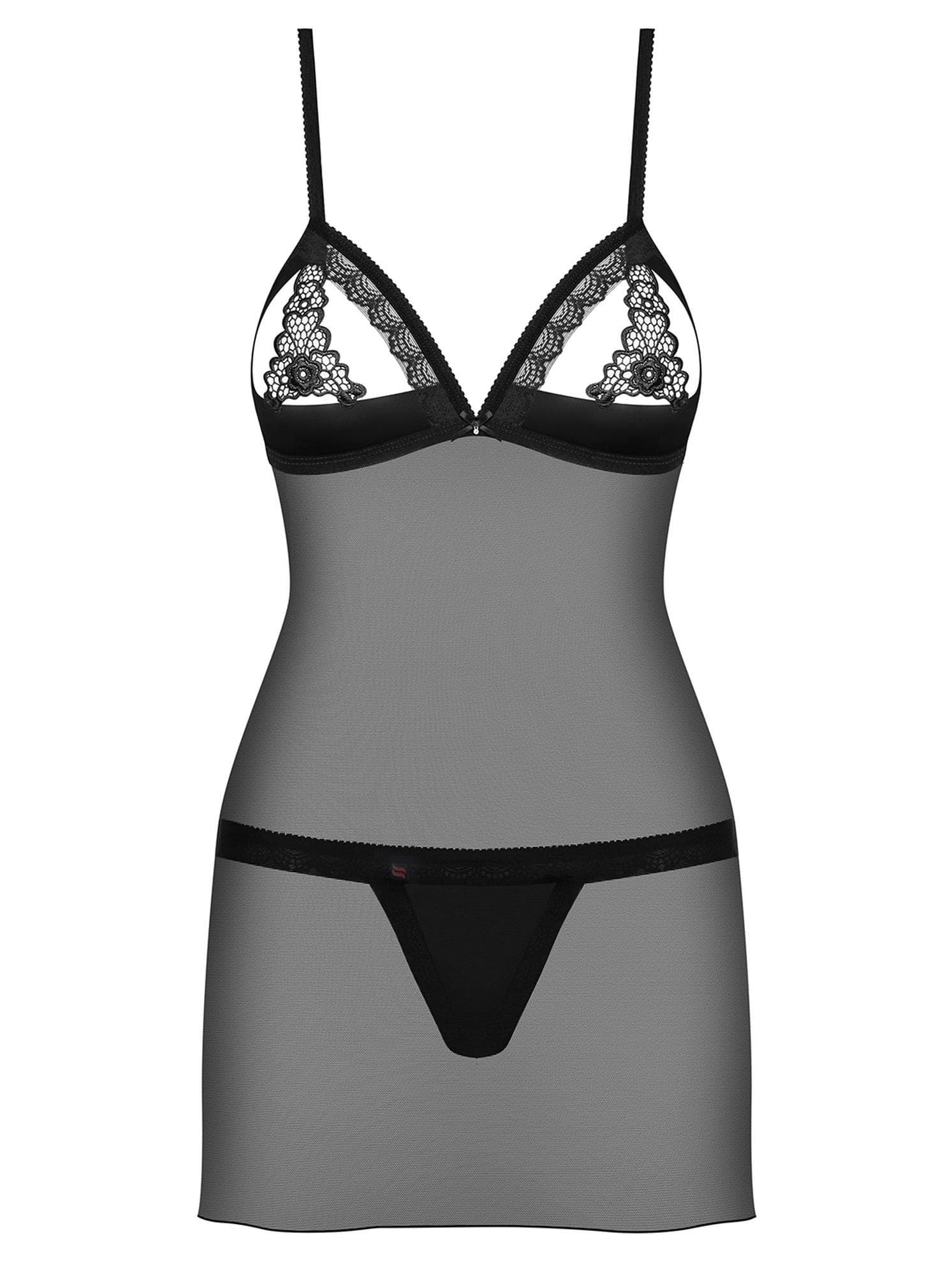 Bielizna-865-CHE-1 koszulka i stringi L/XL