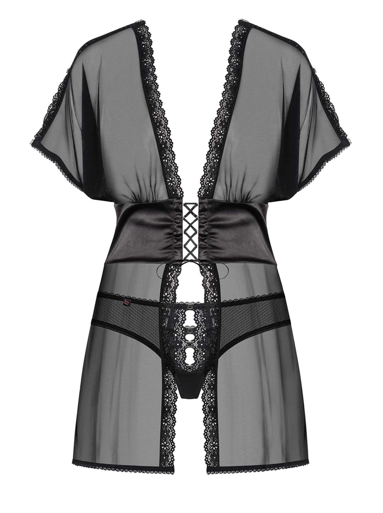 Bielizna-868-BAB-1 babydoll i figi L/XL