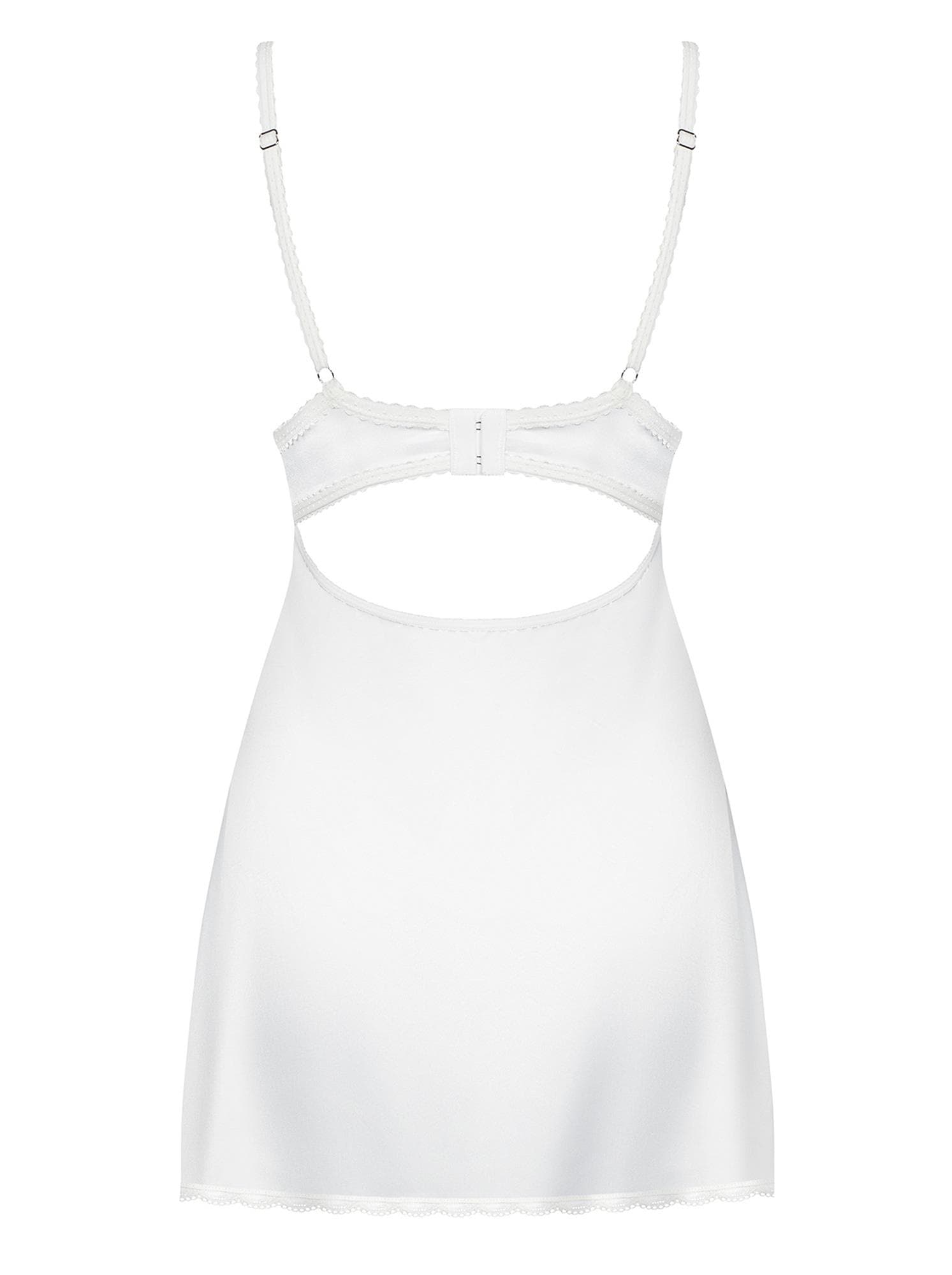 Bielizna-871-CHE-2 koszulka i stringi  S/M