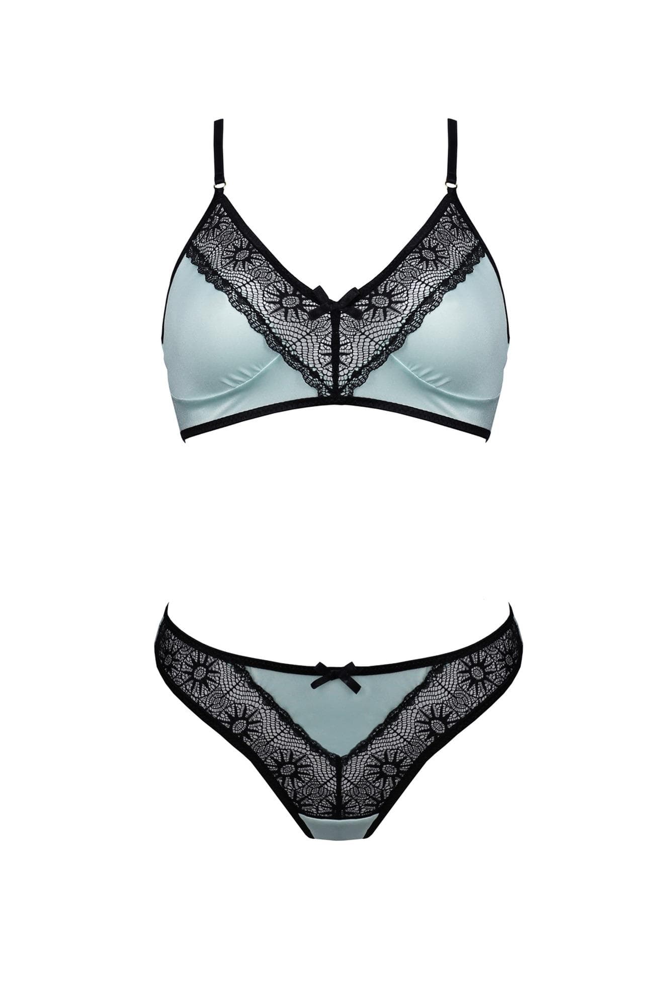 Bielizna-SIDRA BIKINI minty XXL/XXXL