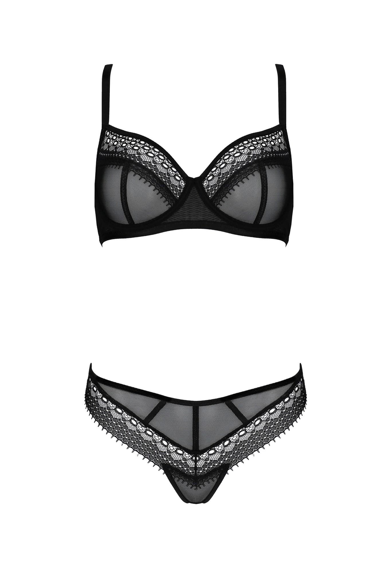 Bielizna-DENERYS BIKINI black L/XL
